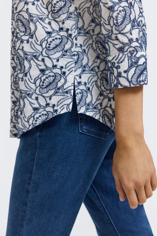 #color_white floral allover eyelet
