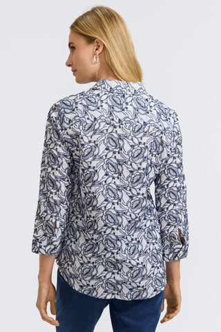 #color_white floral allover eyelet