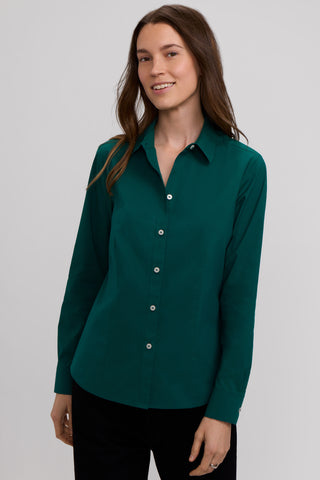 June No Iron Stretch Long Sleeve Shirt