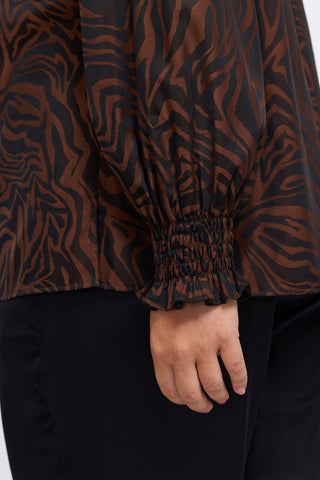 #color_brown zebra jacquard
