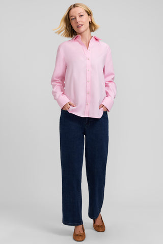 Cotton Stretch Denim Straight Jean