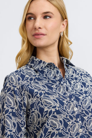 #color_navy floral allover eyelet