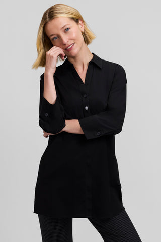 Pamela No Iron Stretch 3/4 Sleeve Tunic