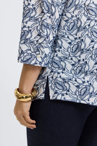 #color_white floral allover eyelet