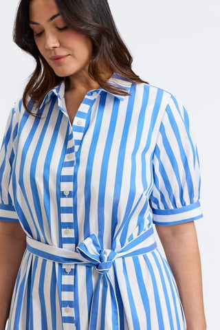 #color_cobalt blue springtime stripe