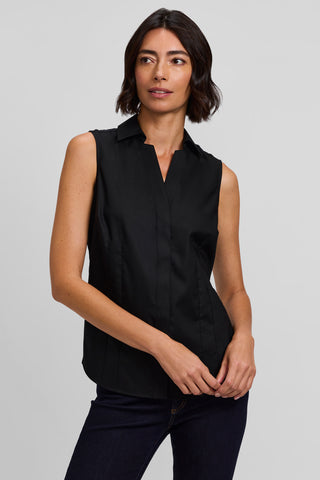 Taylor Knit-Woven Sleeveless Tank