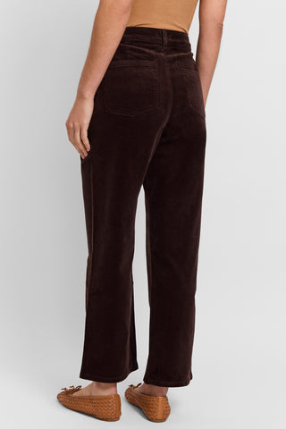 Cotton Stretch Corduroy Straight Pant