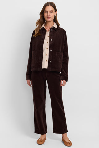 Cotton Stretch Corduroy Jacket