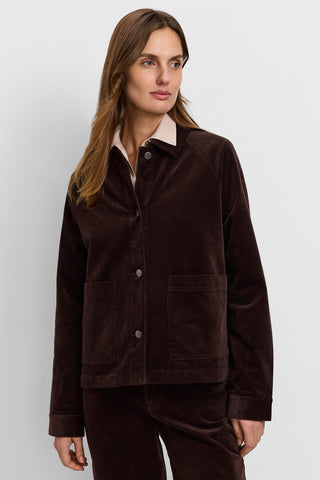 Cotton Stretch Corduroy Jacket
