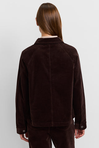 Cotton Stretch Corduroy Jacket