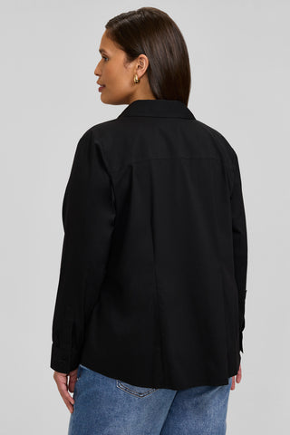 June Plus No Iron Stretch Long Sleeve Shirt