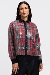 #color_sequined red plaid