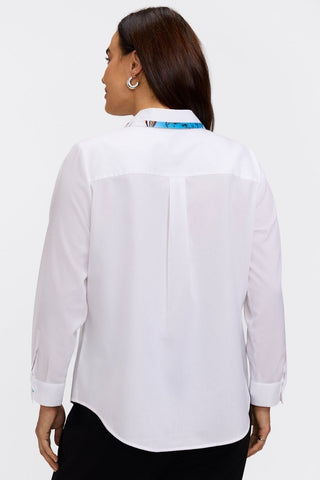 Charlie Plus Tropical Watercolor Long Sleeve Shirt