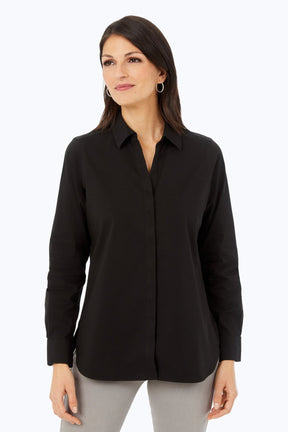 Kylie No Iron Stretch Long Sleeve Shirt