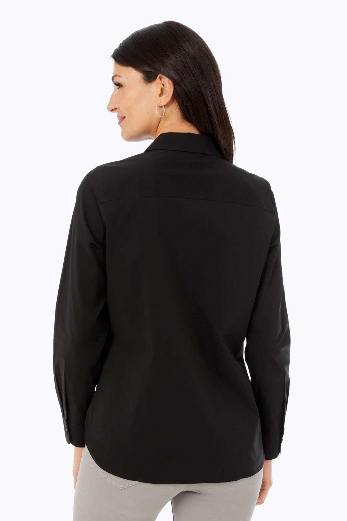 Kylie No Iron Stretch Long Sleeve Shirt