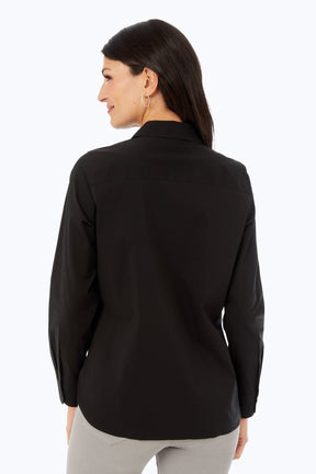 Kylie No Iron Stretch Long Sleeve Shirt
