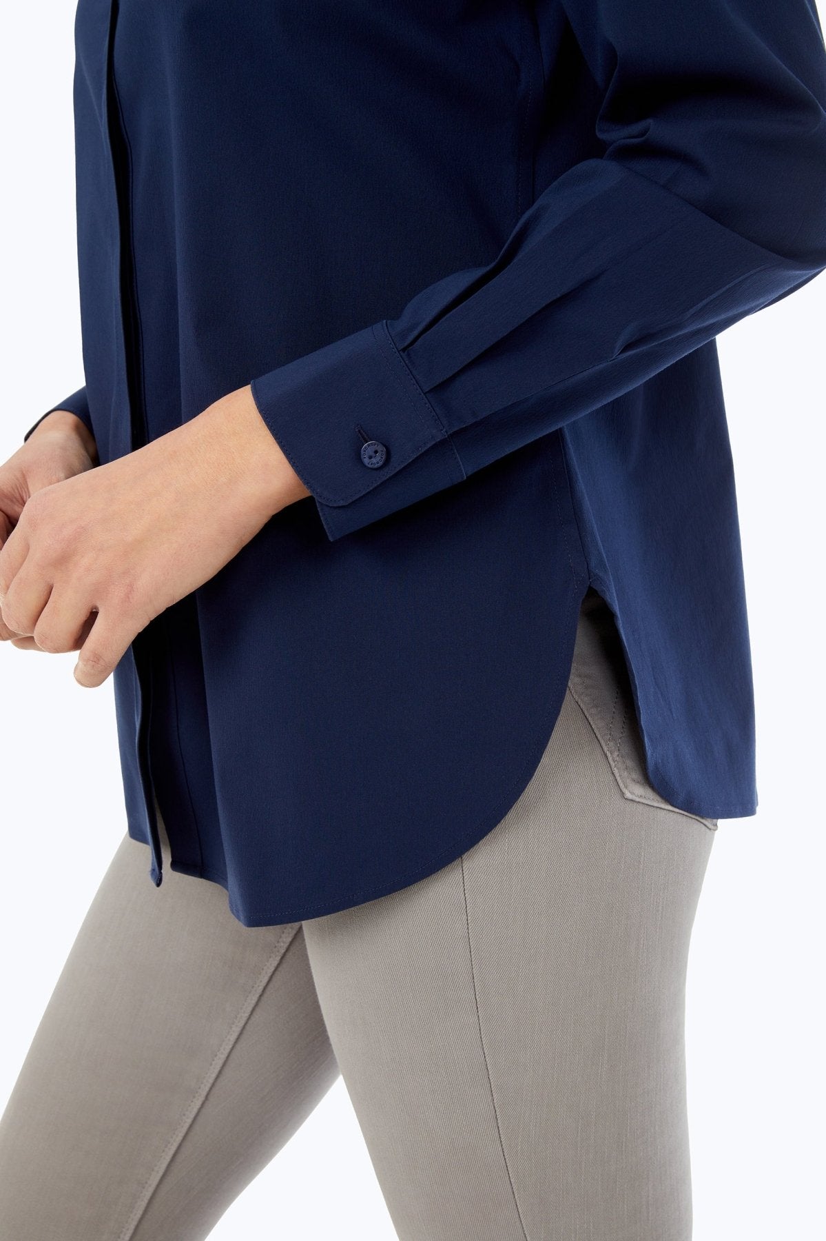 Kylie No Iron Stretch Long Sleeve Shirt
