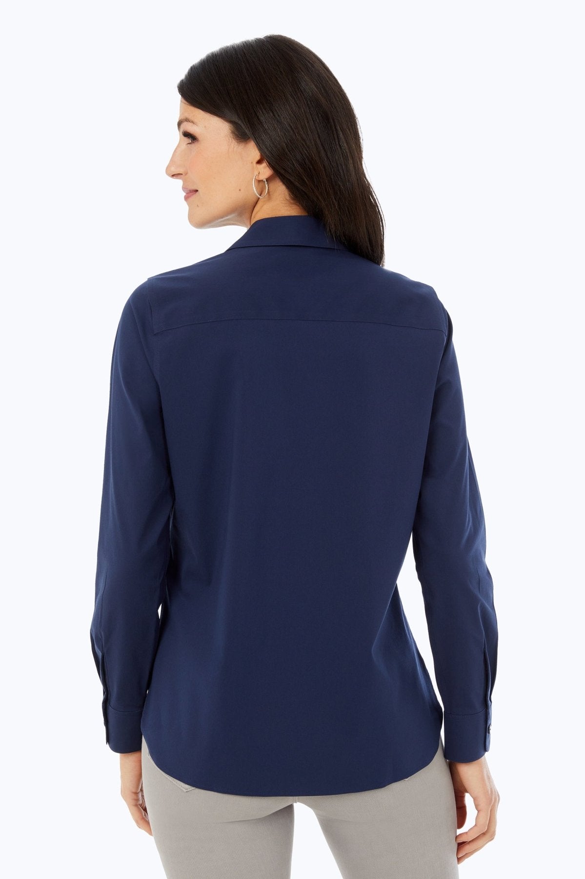 Kylie No Iron Stretch Long Sleeve Shirt