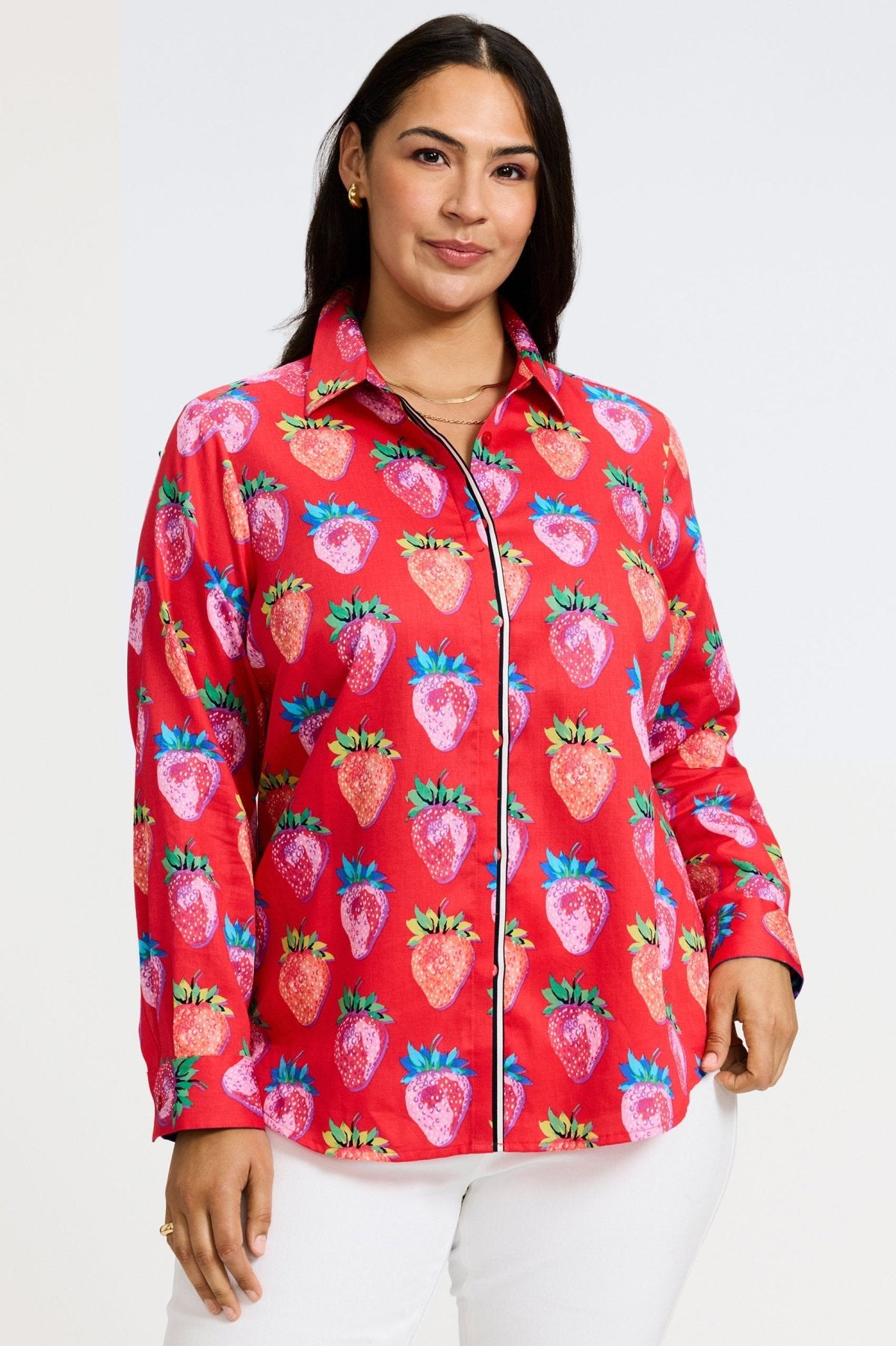 Charlie Plus Strawberry Delight Long Sleeve Shirt