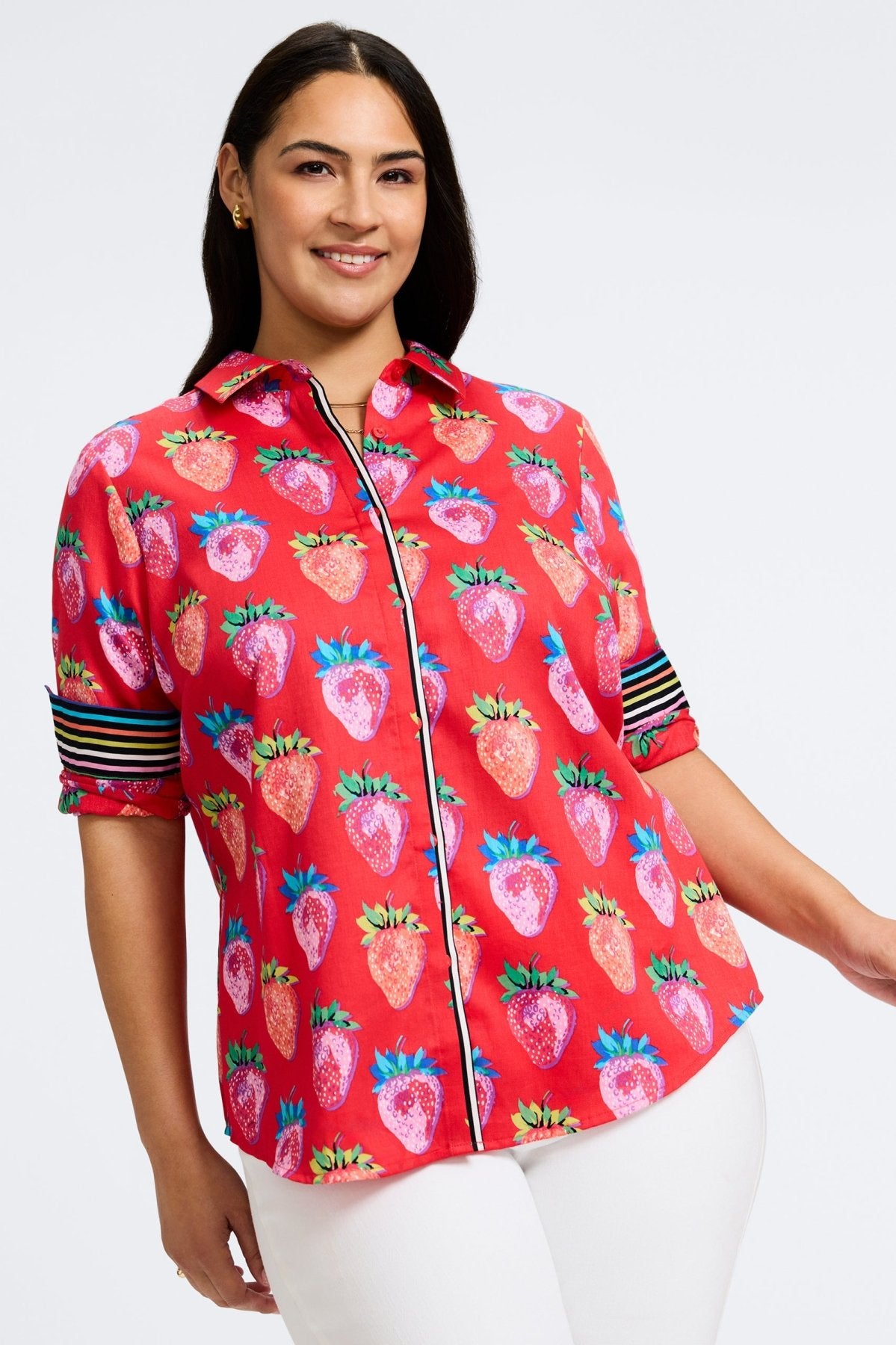 Charlie Plus Strawberry Delight Long Sleeve Shirt