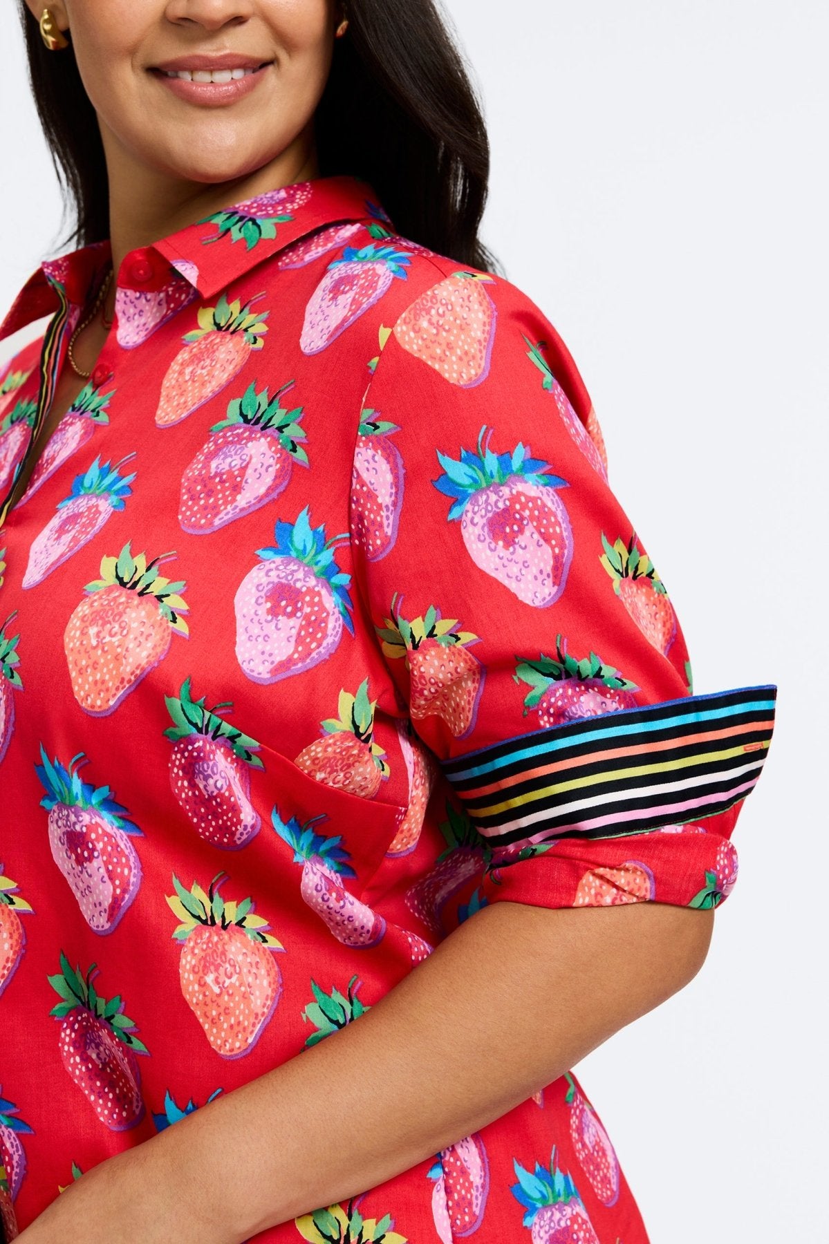 Charlie Plus Strawberry Delight Long Sleeve Shirt