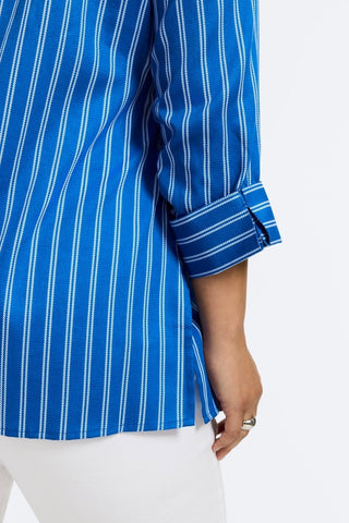 #color_cobalt blue rope stripe
