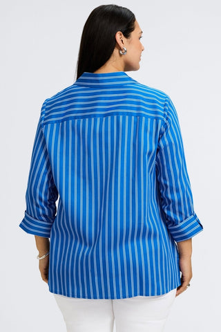 #color_cobalt blue rope stripe