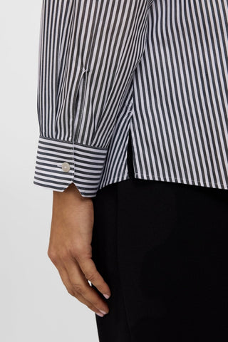 #color_black pinpoint stripe