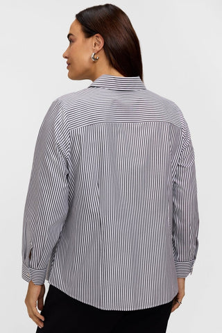 #color_black pinpoint stripe