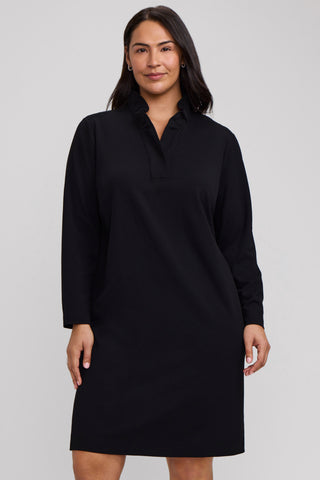 Tammy Plus Knit Crepe Long Sleeve Dress