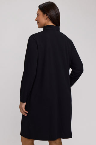Tammy Plus Knit Crepe Long Sleeve Dress
