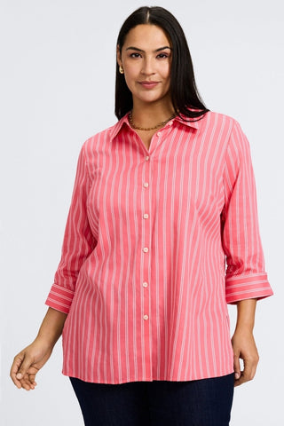 #color_sunkissed coral rope stripe