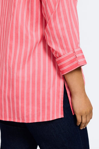 #color_sunkissed coral rope stripe