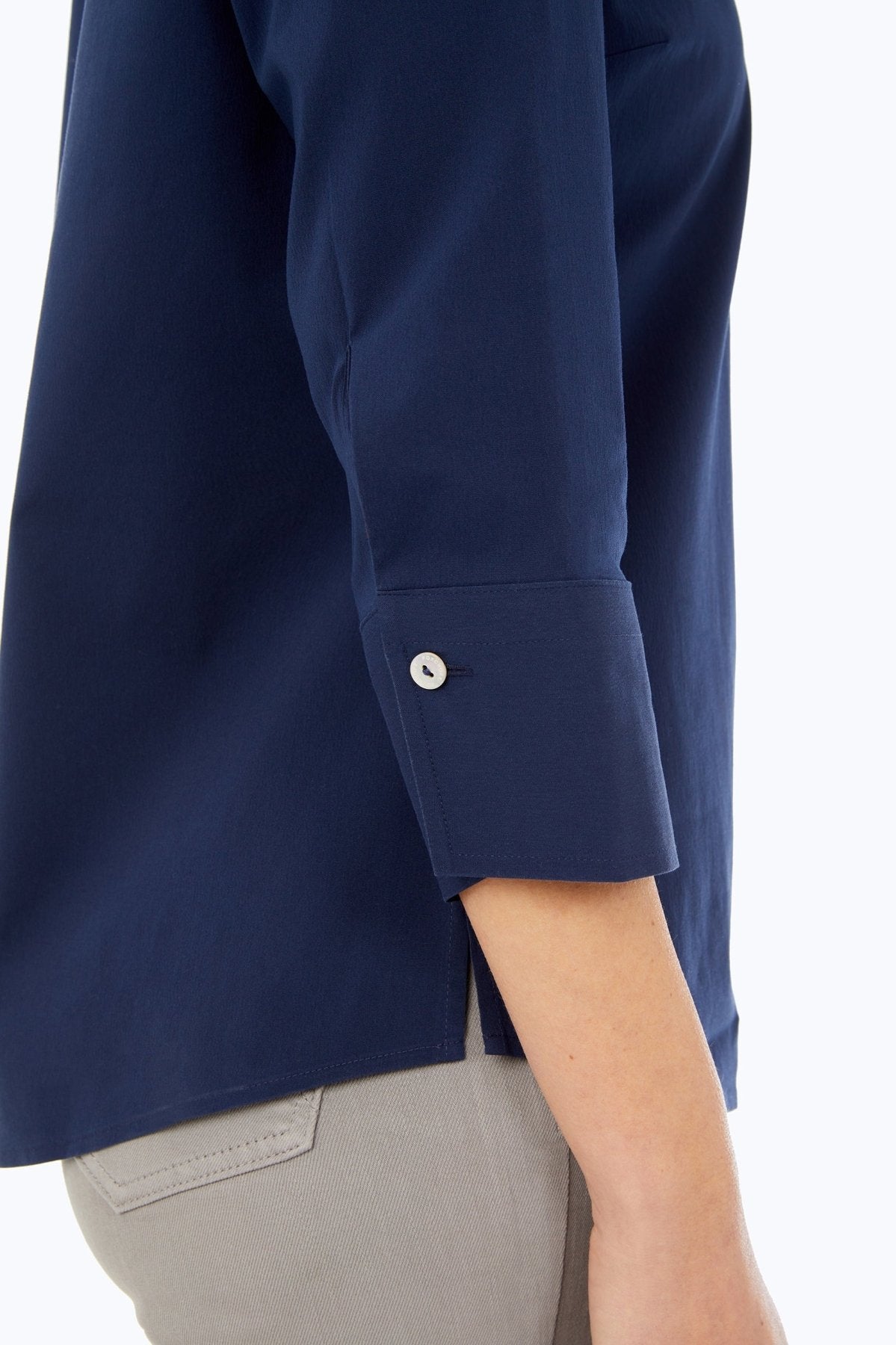 Mary No Iron Stretch 3/4 Sleeve Shirt