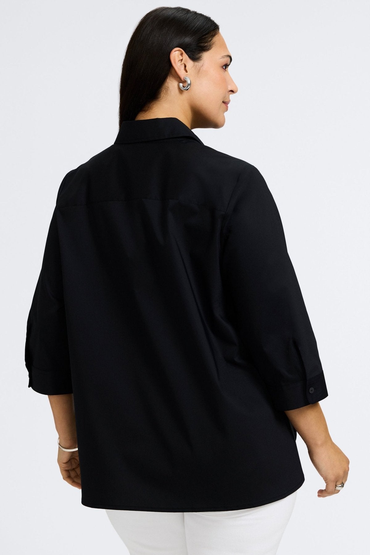 Juliet Plus No Iron Stretch 3/4 Sleeve Shirt