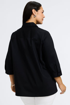 Juliet Plus No Iron Stretch 3/4 Sleeve Shirt