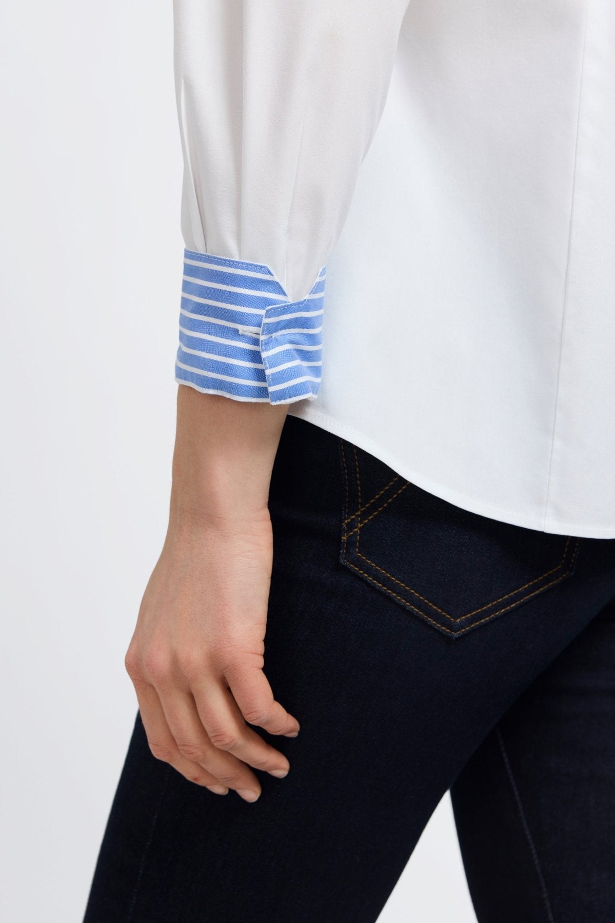 Dianna No Iron Pinpoint Long Sleeve Shirt