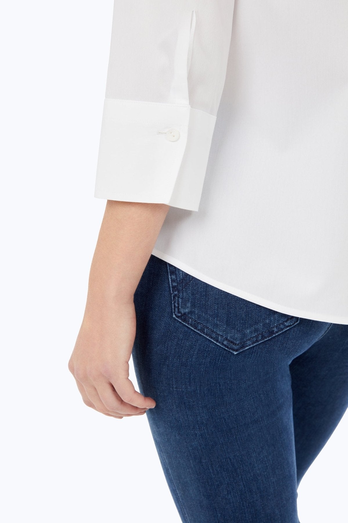 Mary No Iron Stretch 3/4 Sleeve Shirt