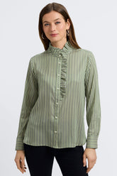 Sadie Mini Stripe Long Sleeve Shirt