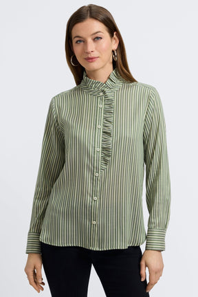 Sadie Mini Stripe Long Sleeve Shirt