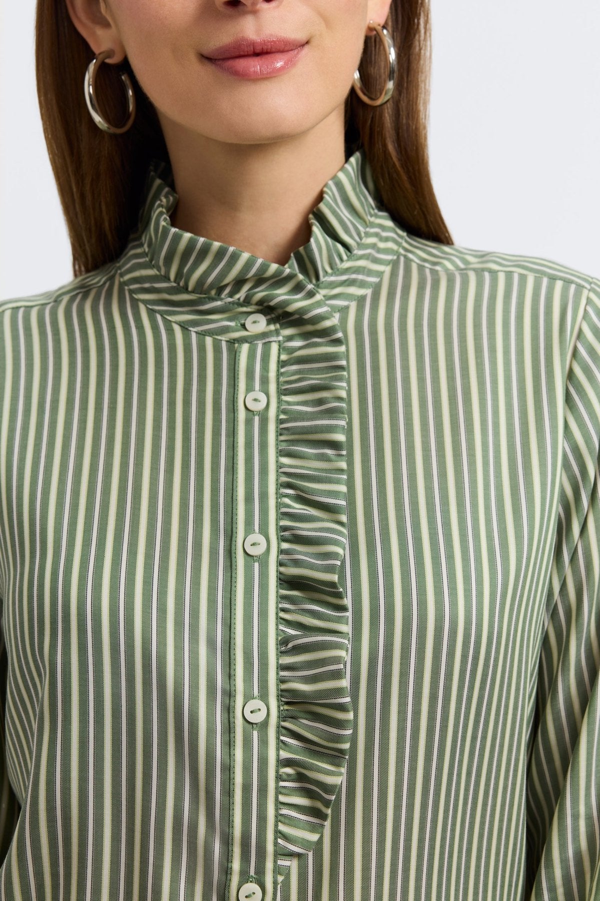 Sadie Mini Stripe Long Sleeve Shirt