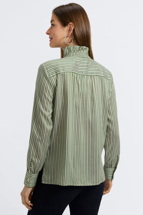 Sadie Mini Stripe Long Sleeve Shirt