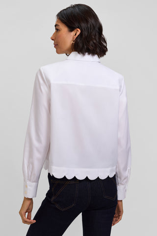 Scarlett Petite Twill Long Sleeve Shirt
