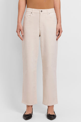 Cotton Stretch Corduroy Straight Pant