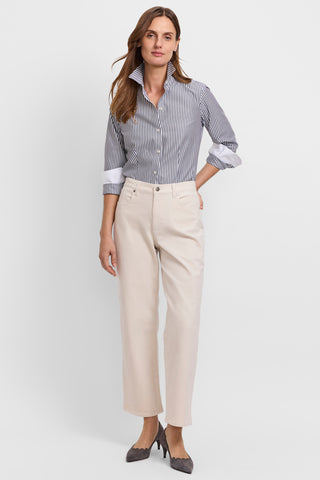 Cotton Stretch Corduroy Straight Pant
