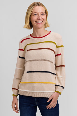Multicolor Stripe Sweater