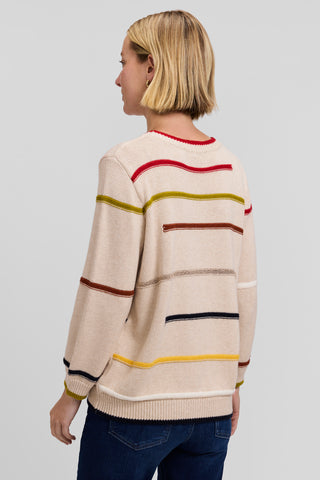 Multicolor Stripe Sweater