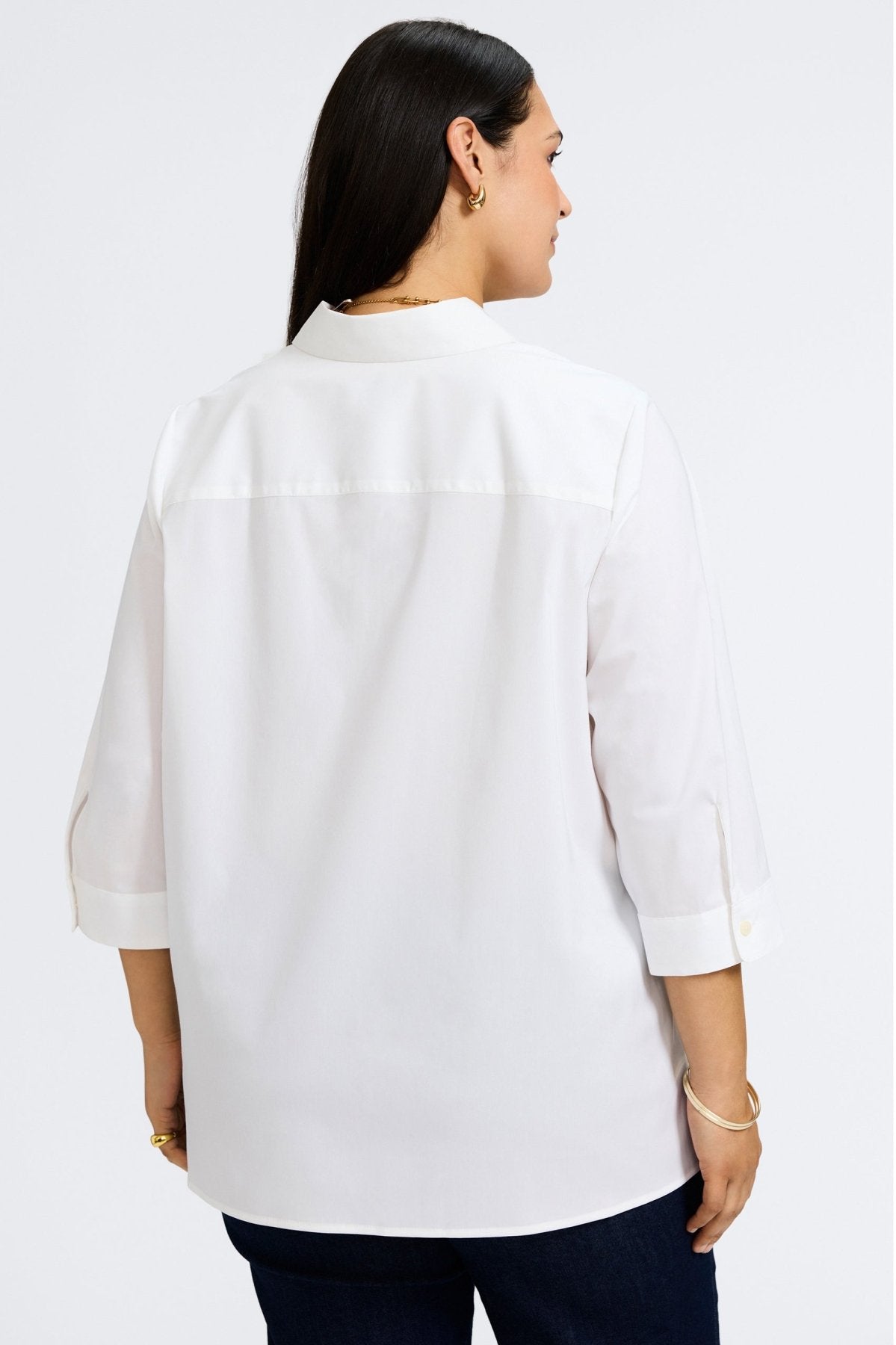Juliet Plus No Iron Stretch 3/4 Sleeve Shirt