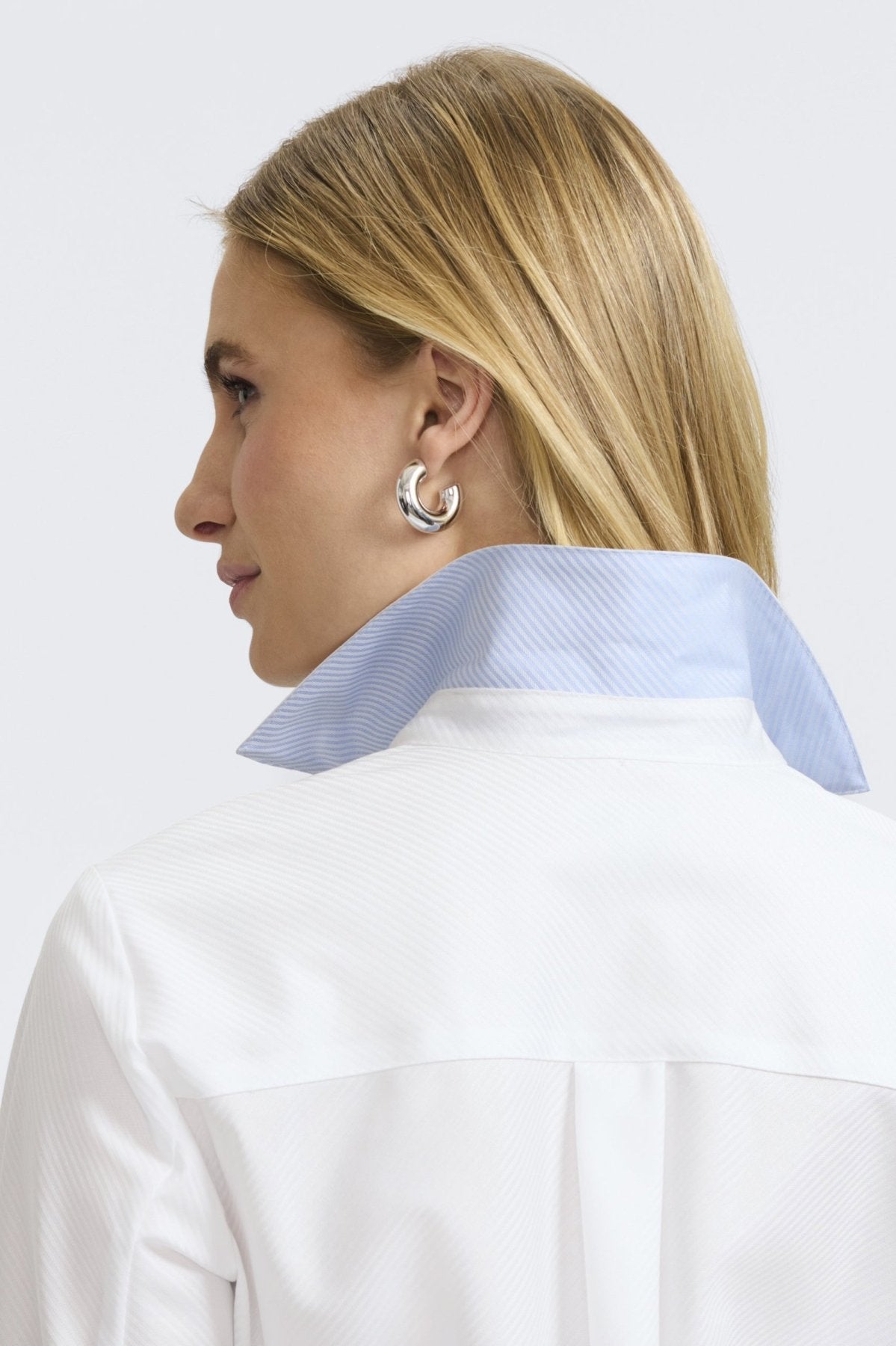 Margie Dobby Stripe 3/4 Sleeve Shirt
