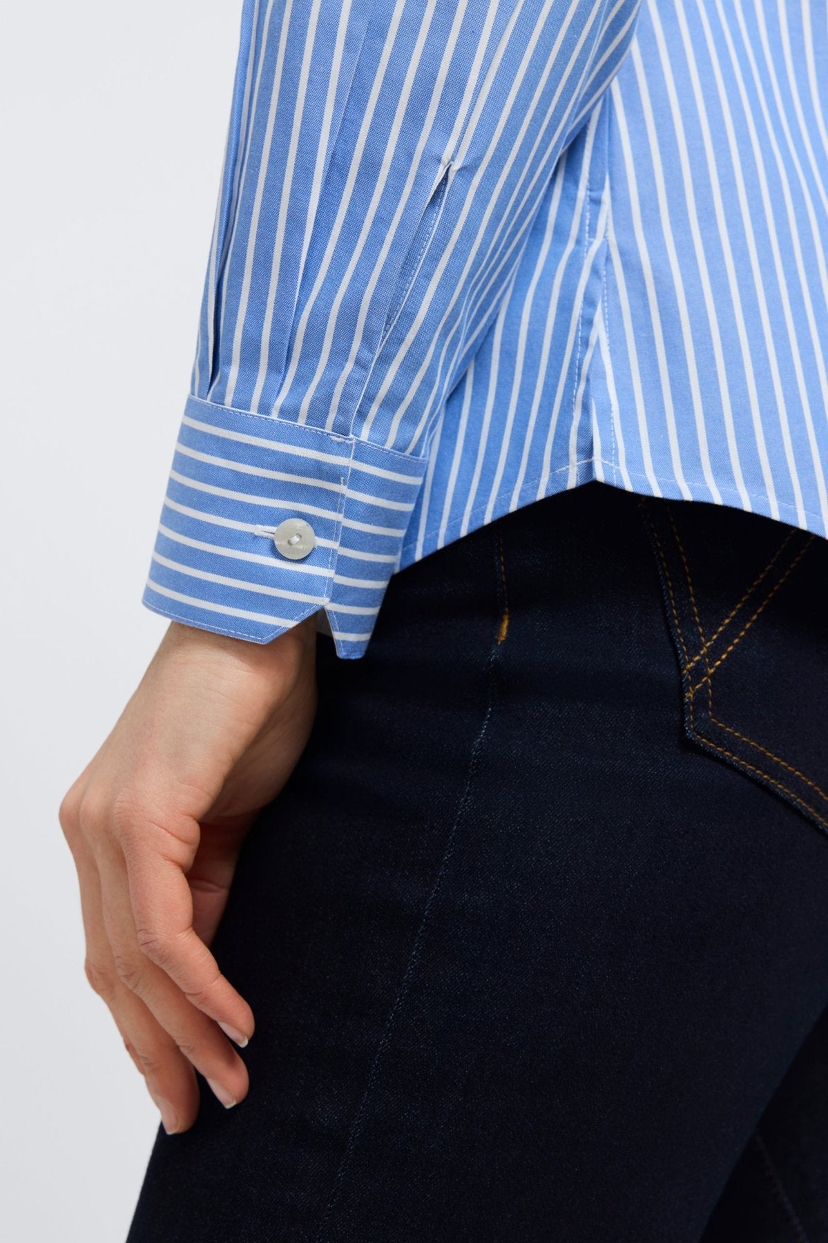 Dianna No Iron Pinpoint Long Sleeve Shirt